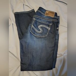 Silver jeans cropped